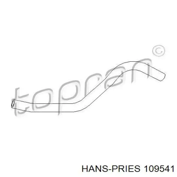Котушка запалювання 109541 Hans Pries (Topran)