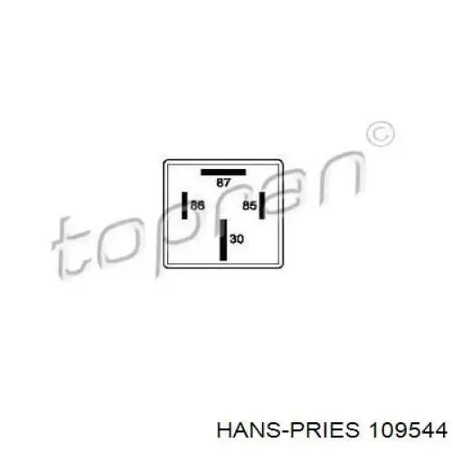 109544 Hans Pries (Topran) реле електробензонасосу