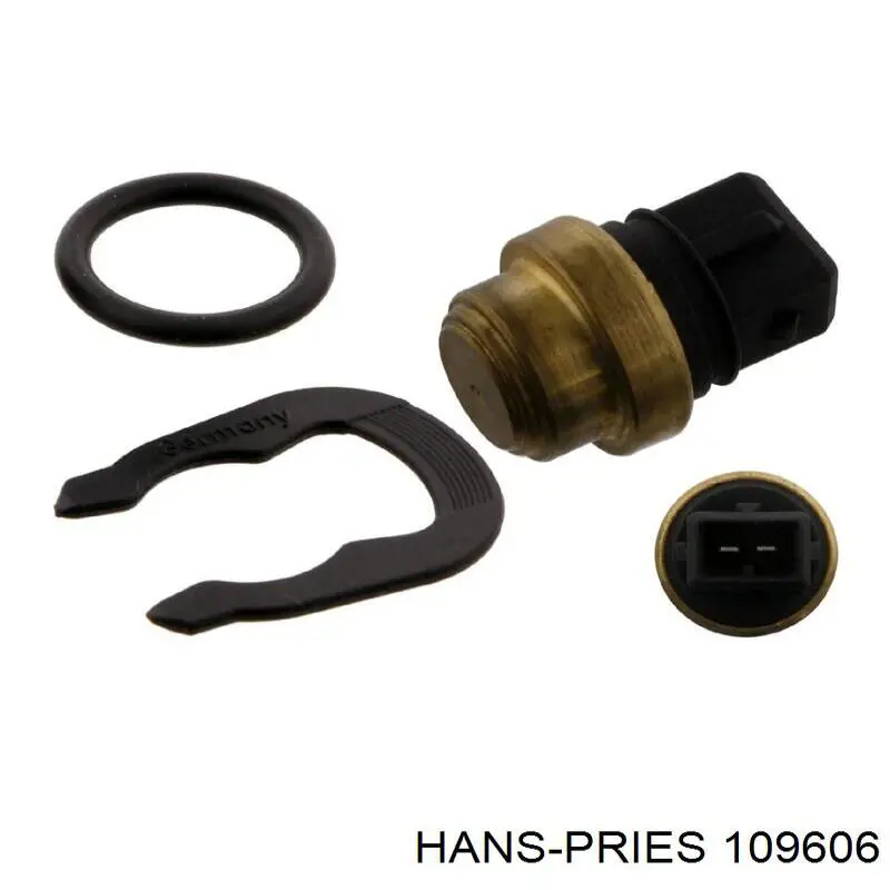 Вискомуфта вентилятора 109606586 Hans Pries (Topran)