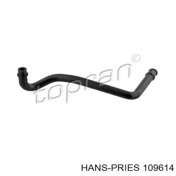Трубка картера повітряна Hans Pries (Topran) 109614 ціна, від 13.01 USD