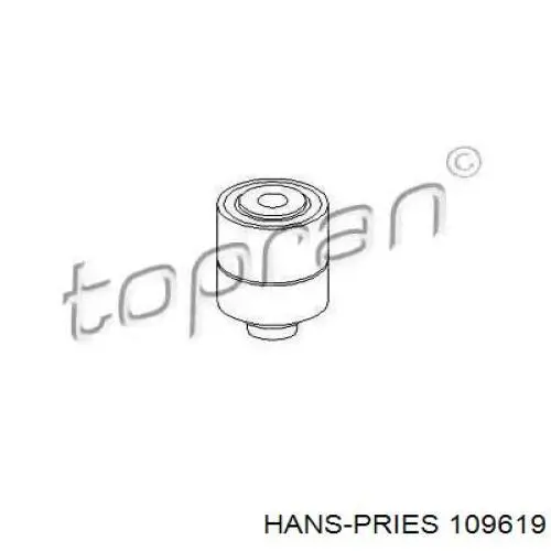 Кронштейн віскомуфти системи охолодження, опорний 109619 Hans Pries (Topran)