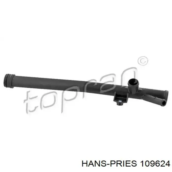 Купити 109624 Hans Pries (Topran) Трубопроводи і шланги системи охолодження