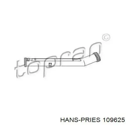 109625 Hans Pries (Topran) шланг/патрубок водяного насосу, приймальний