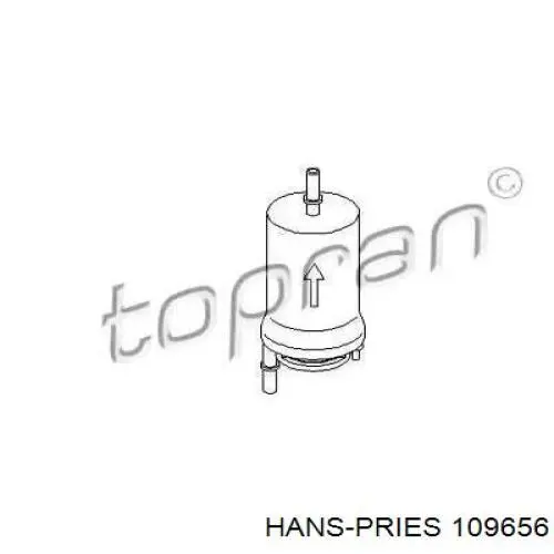 109656 Hans Pries (Topran) Фільтр палива