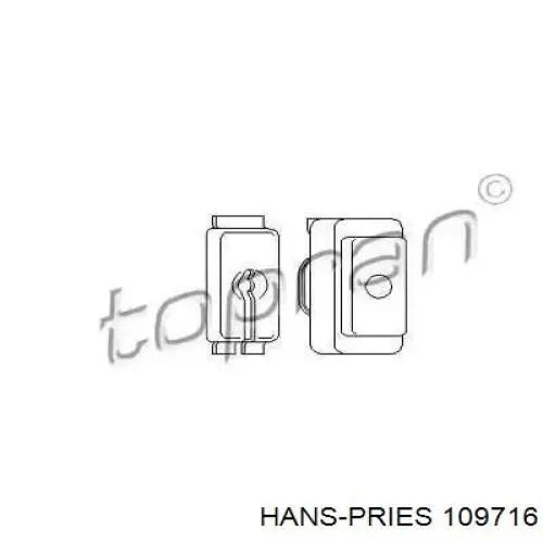 109716 Hans Pries (Topran) Трос зчеплення