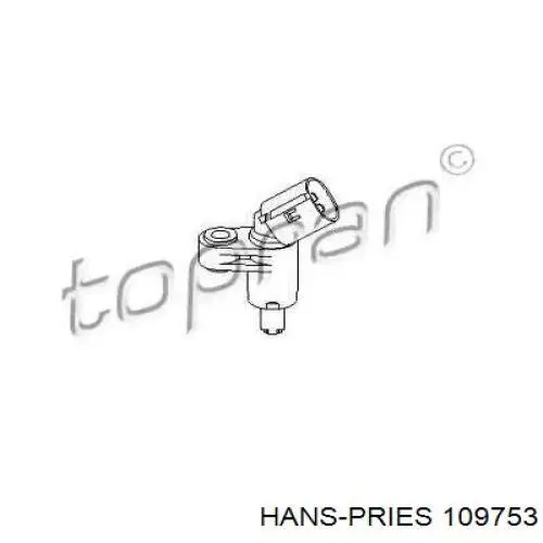 Датчик АБС (ABS) передній, правий 109753 Hans Pries (Topran)