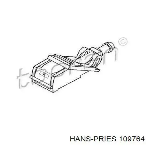 109764 Hans Pries (Topran) форсунка омивача лобового скла