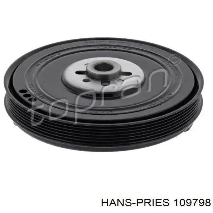 Шків колінвала (демпфер ) Hans Pries (Topran) 109798 ціна, від 88.89 USD