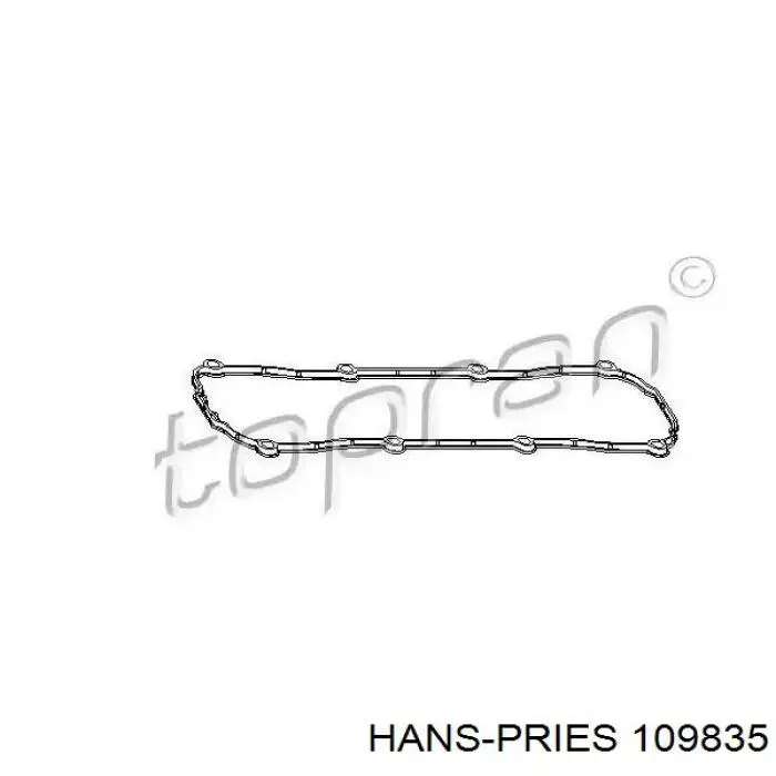 Купити 109835 Hans Pries (Topran) Прокладка клапанної кришки