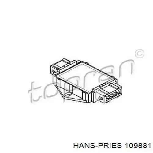 109881 Hans Pries (Topran) модуль запалювання, комутатор