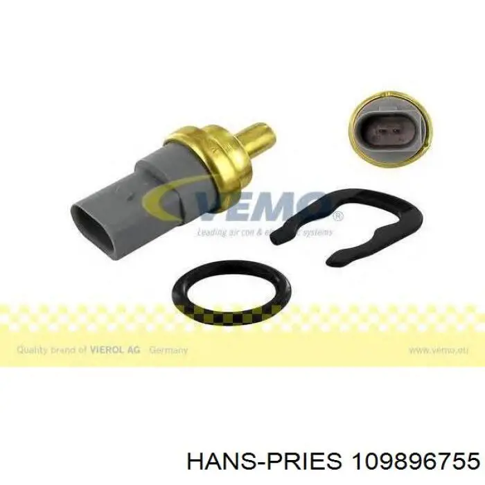 109896755 Hans Pries (Topran) датчик температури охолоджуючої рідини