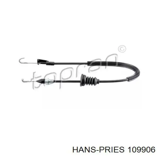 Трос відкривання двері передньої Hans Pries (Topran) 109906 ціна, від 10.14 USD
