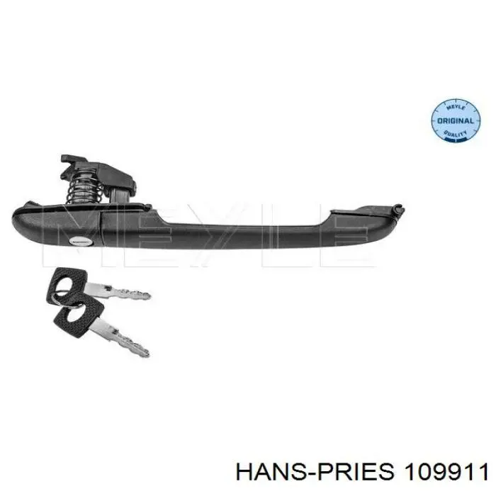 Ручка передньої двері зовнішня Hans Pries (Topran) 109911 ціна, від 12.18 USD