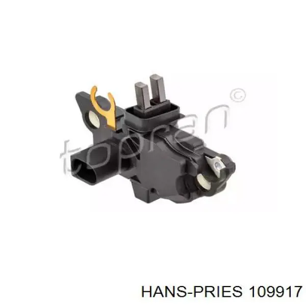 109917 Hans Pries (Topran) реле-регулятор генератора, (реле зарядки)