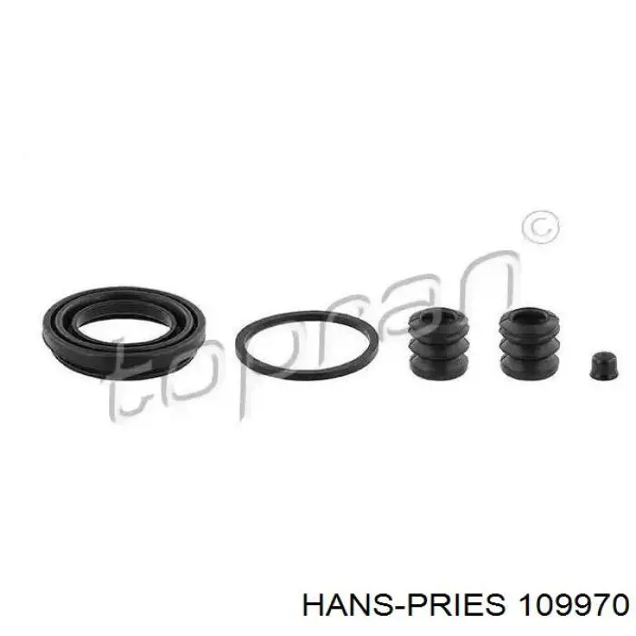 Ремкомплект супорту гальмівного заднього Hans Pries (Topran) 109970 ціна, від 6.10 USD