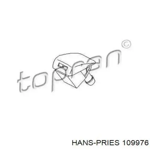 109976 Hans Pries (Topran) форсунка омивача лобового скла