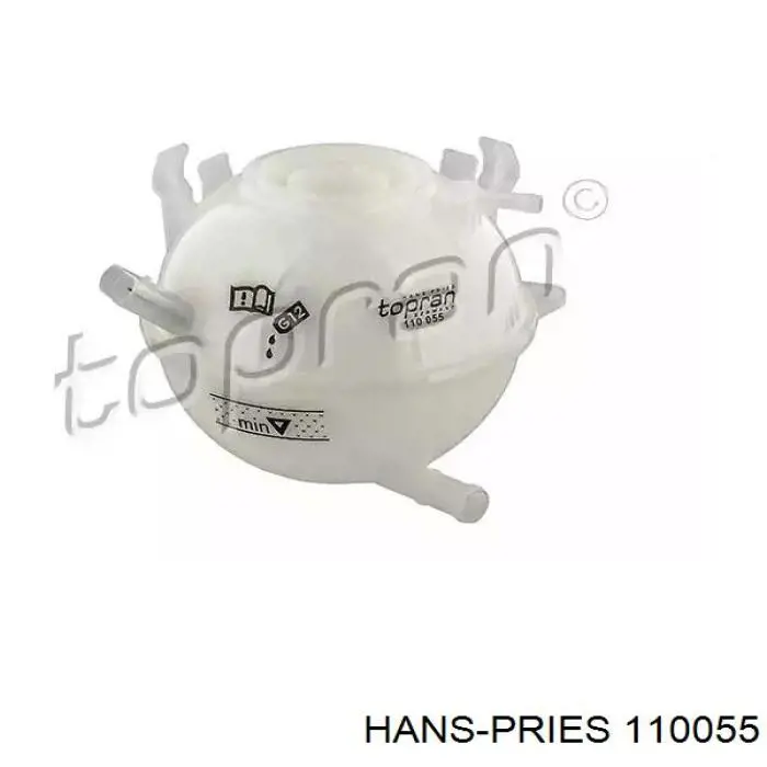 110055 Hans Pries (Topran) бачок системи охолодження, розширювальний