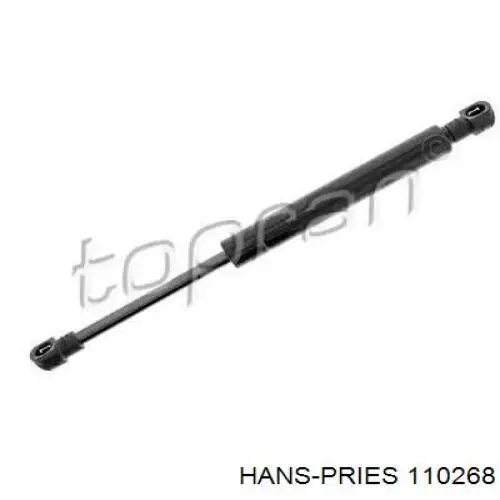 110268 Hans Pries (Topran) амортизатор кришки багажника/ двері 3/5-ї задньої