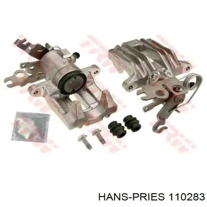110283 Hans Pries (Topran) Супорт гальмівний, передній, лівий