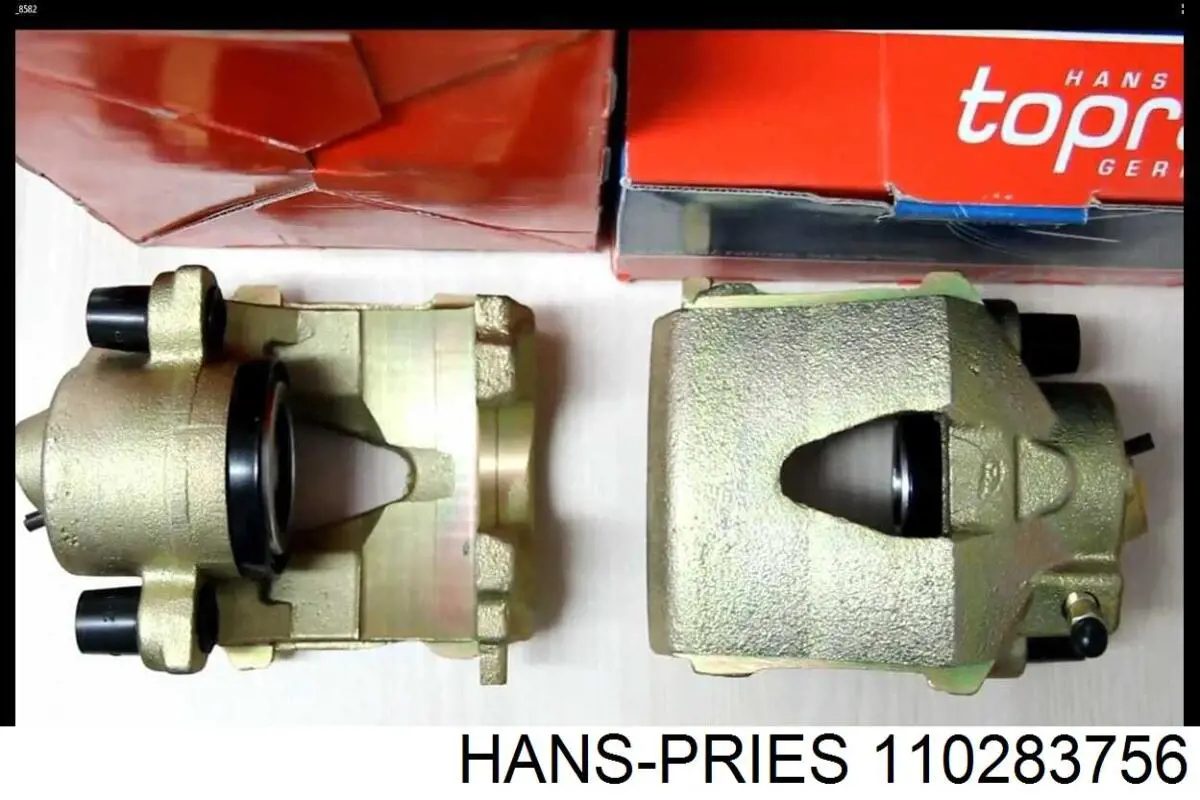 110283756 Hans Pries (Topran) Супорт гальмівний, передній, лівий