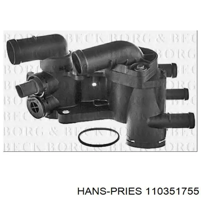Кожух термостата Hans Pries (Topran) 110351755 ціна, від 18.42 USD