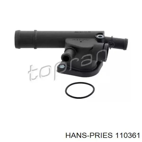 110361 Hans Pries (Topran) фланець системи охолодження (трійник)