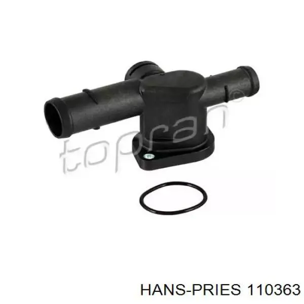 Купити 110363 Hans Pries (Topran) Фланець системи охолодження (трійник)