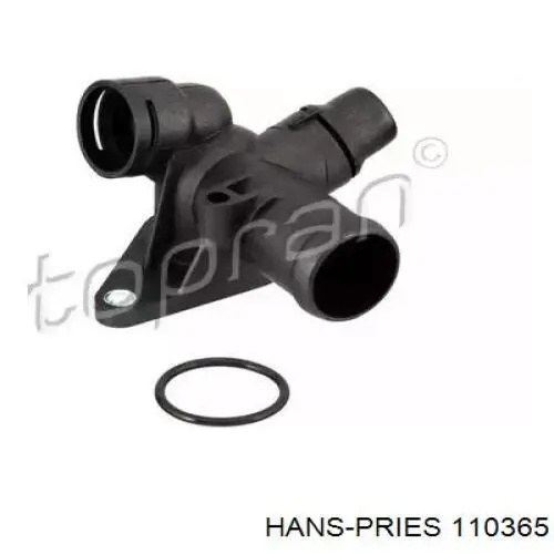 110365 Hans Pries (Topran) фланець системи охолодження (трійник)