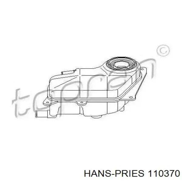 110370 Hans Pries (Topran) Розширювальний бачок охолодження