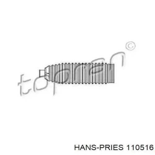 Пильник рульової тяги Hans Pries (Topran) 110516 ціна, від 5.19 USD