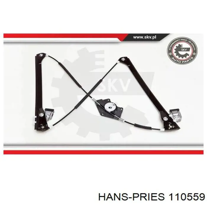 Склопідйомник з електродвигуном Hans Pries (Topran) 110559 ціна, від 35.77 USD