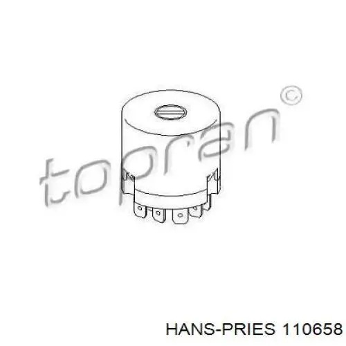 110658 Hans Pries (Topran) корпус замка запалювання