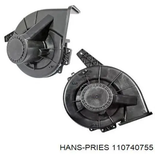 110740755 Hans Pries (Topran) Електромотор пічки
