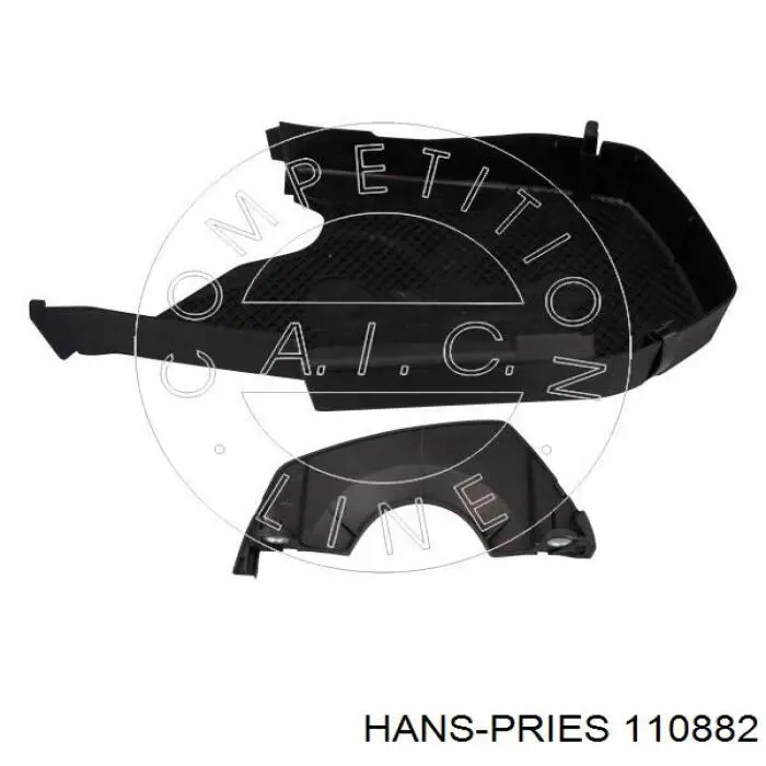 Захист ременя ГРМ, верхній Hans Pries (Topran) 110882 ціна, від 7.13 USD