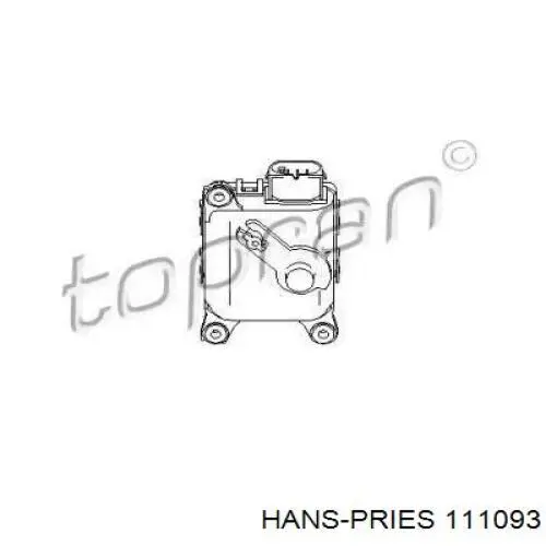 111093 Hans Pries (Topran) двигун заслінки печі