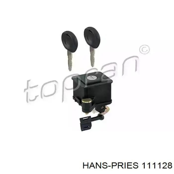 Купити 111128 Hans Pries (Topran) Замок, ручка і привід (багажника)