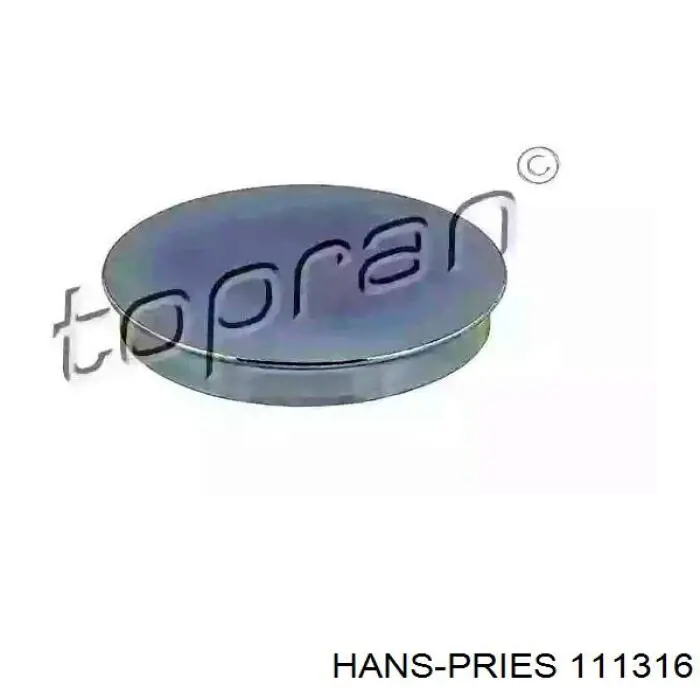 Заглушка маточини Hans Pries (Topran) 111316 ціна, від 2.32 USD
