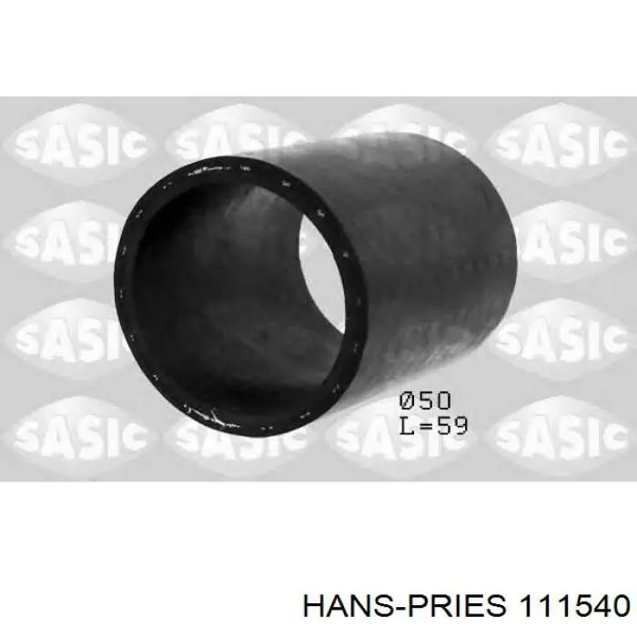 Купити 111540 Hans Pries (Topran) Шланг/патрубок интеркуллера