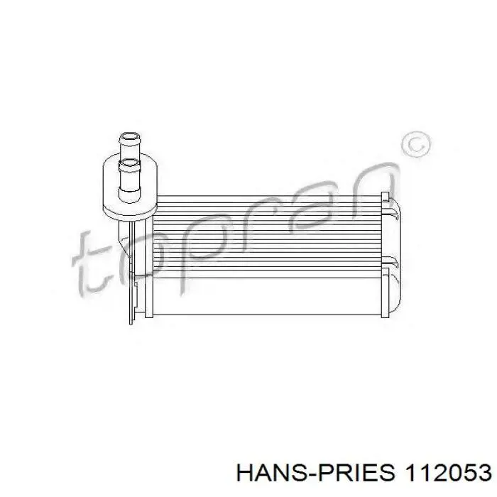 Амортизатор капота 112053 Hans Pries (Topran)