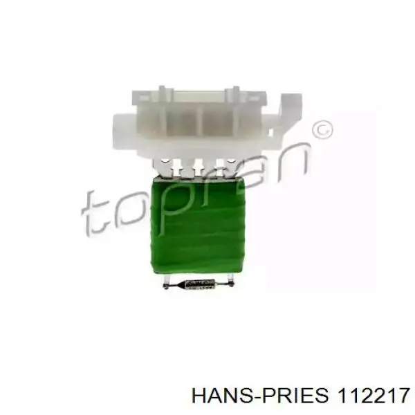 112217 Hans Pries (Topran) резистор (опір пічки, обігрівача салону)