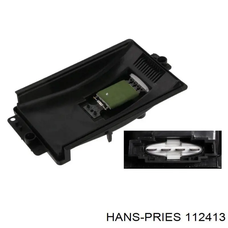 Купити 112413 Hans Pries (Topran) Подушка радіатора охолодження, нижня