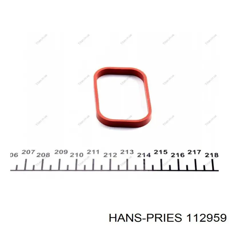 Прокладка впускного колектора Hans Pries (Topran) 112959 ціна, від 3.61 USD