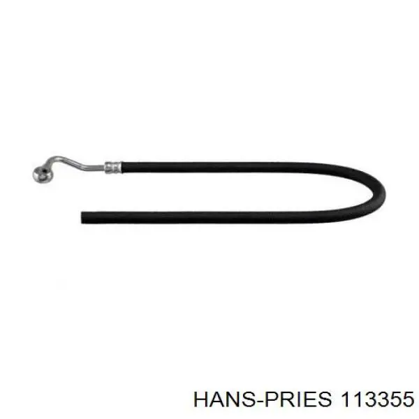 113355 Hans Pries (Topran) шланг гпк, низького тиску, від рейки/механізму до радіатора