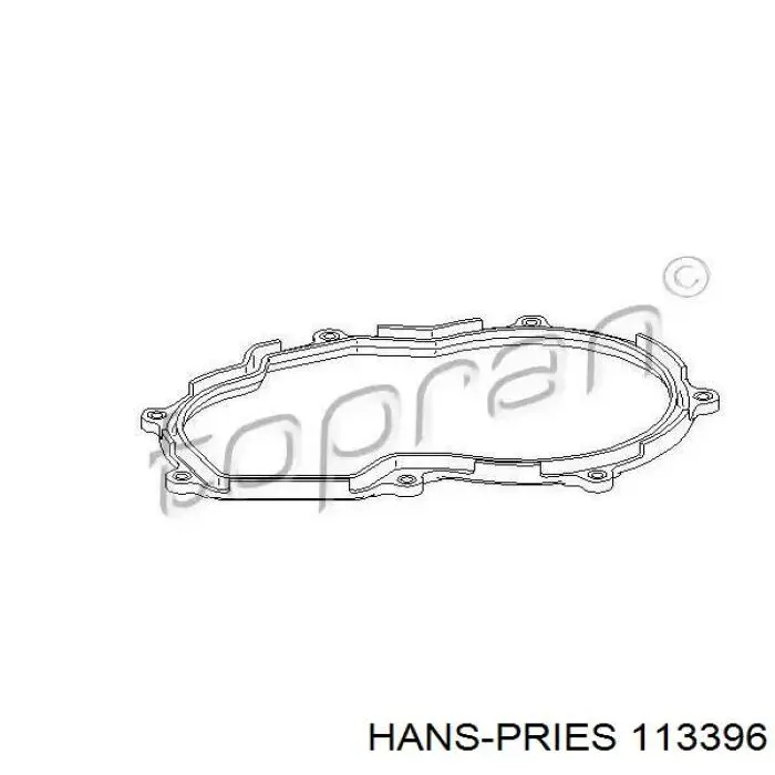Прокладка кришки коробки передач Hans Pries (Topran) 113396 ціна, від 17.58 USD