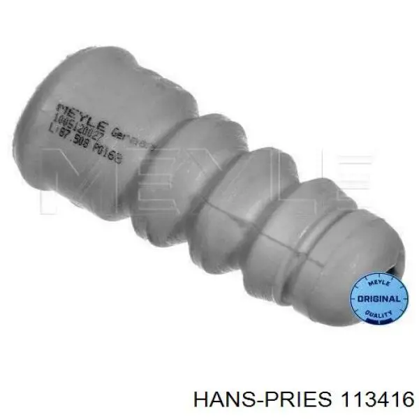 113416 Hans Pries (Topran) патрубок повітряний, дросельної заслінки