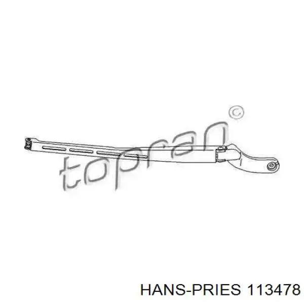 Купити 113478 Hans Pries (Topran) Повідок склоочисника