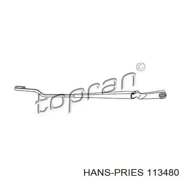 Купити 113480 Hans Pries (Topran) Повідок склоочисника