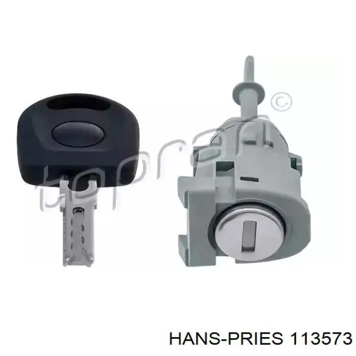 Лічинка замка лівих дверей Hans Pries (Topran) 113573 ціна, від 16.14 USD