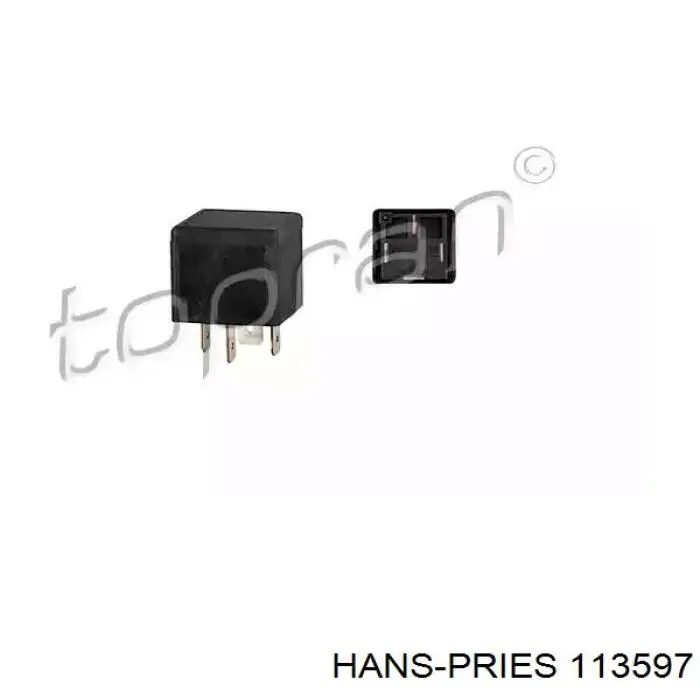 Регулятор оборотів вентилятора 113597 Hans Pries (Topran)