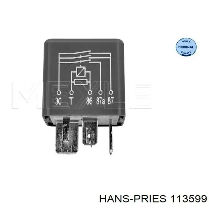 Купити 113599 Hans Pries (Topran) Реле електробензонасосу
